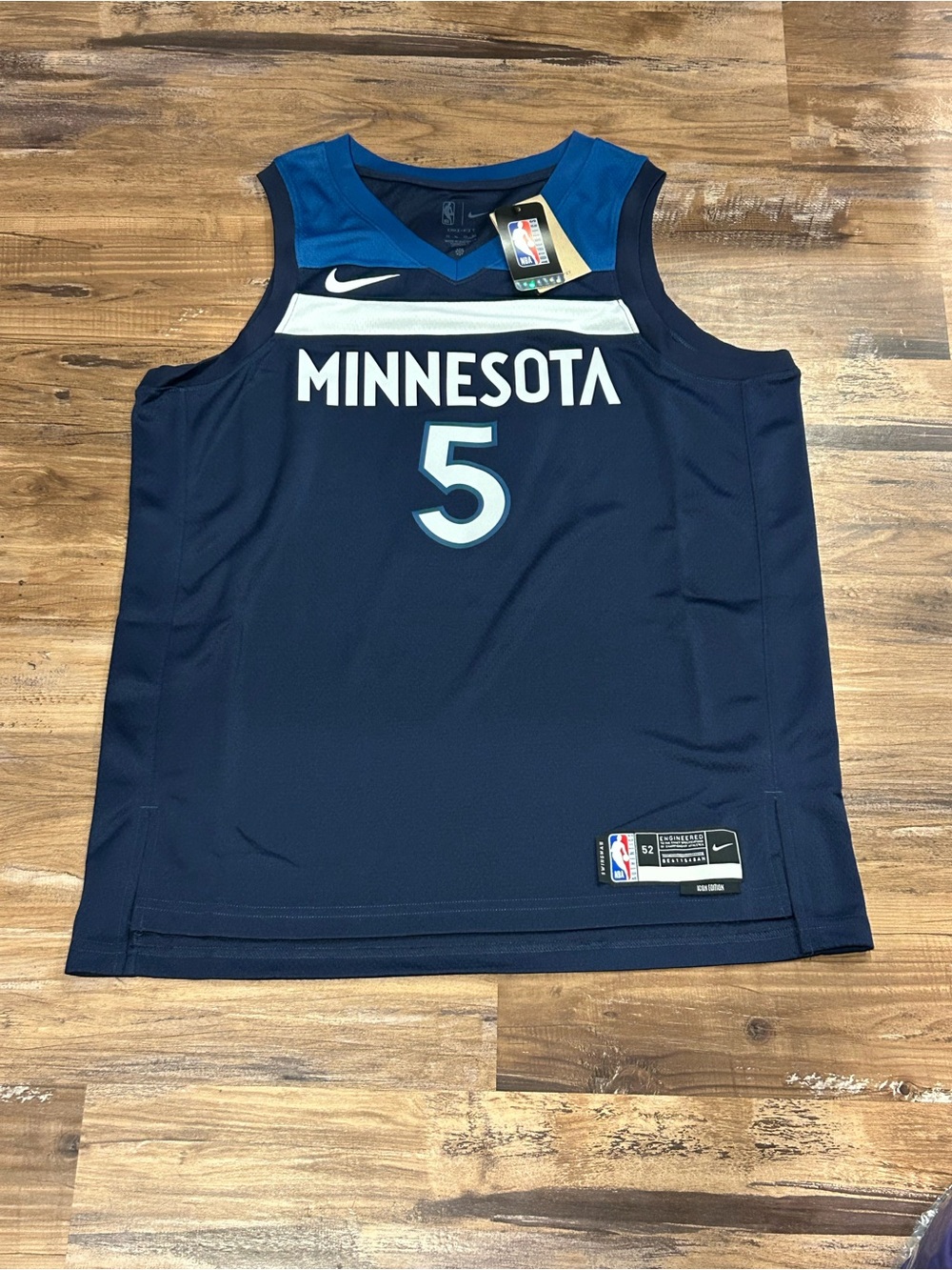 Nike Anthony Edwards Minnesota Timberwolves Swingman Jersey XL Brand New